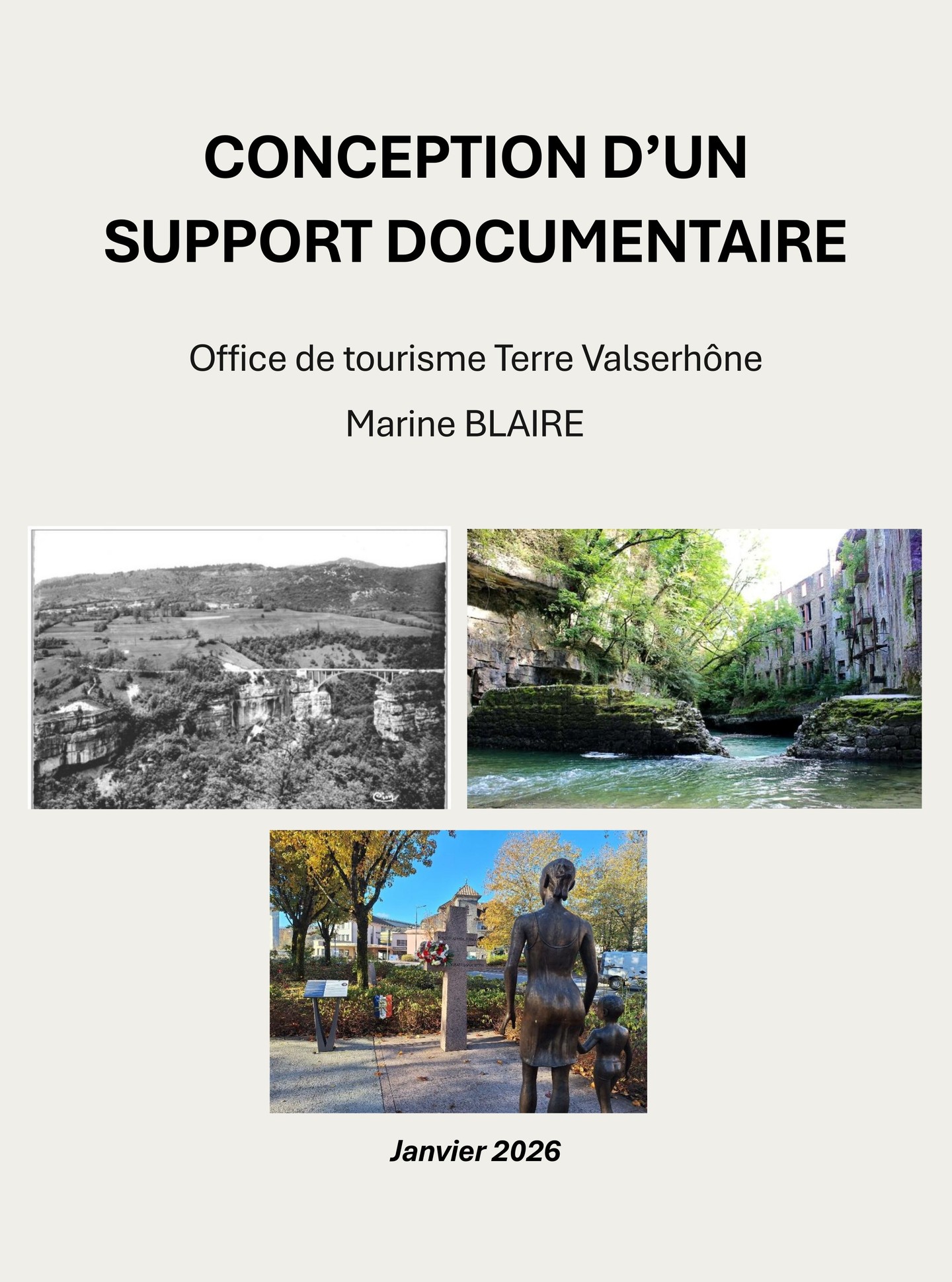 BLAIRE Marine, visuel couverture support documentaire OT Terre Valserhône