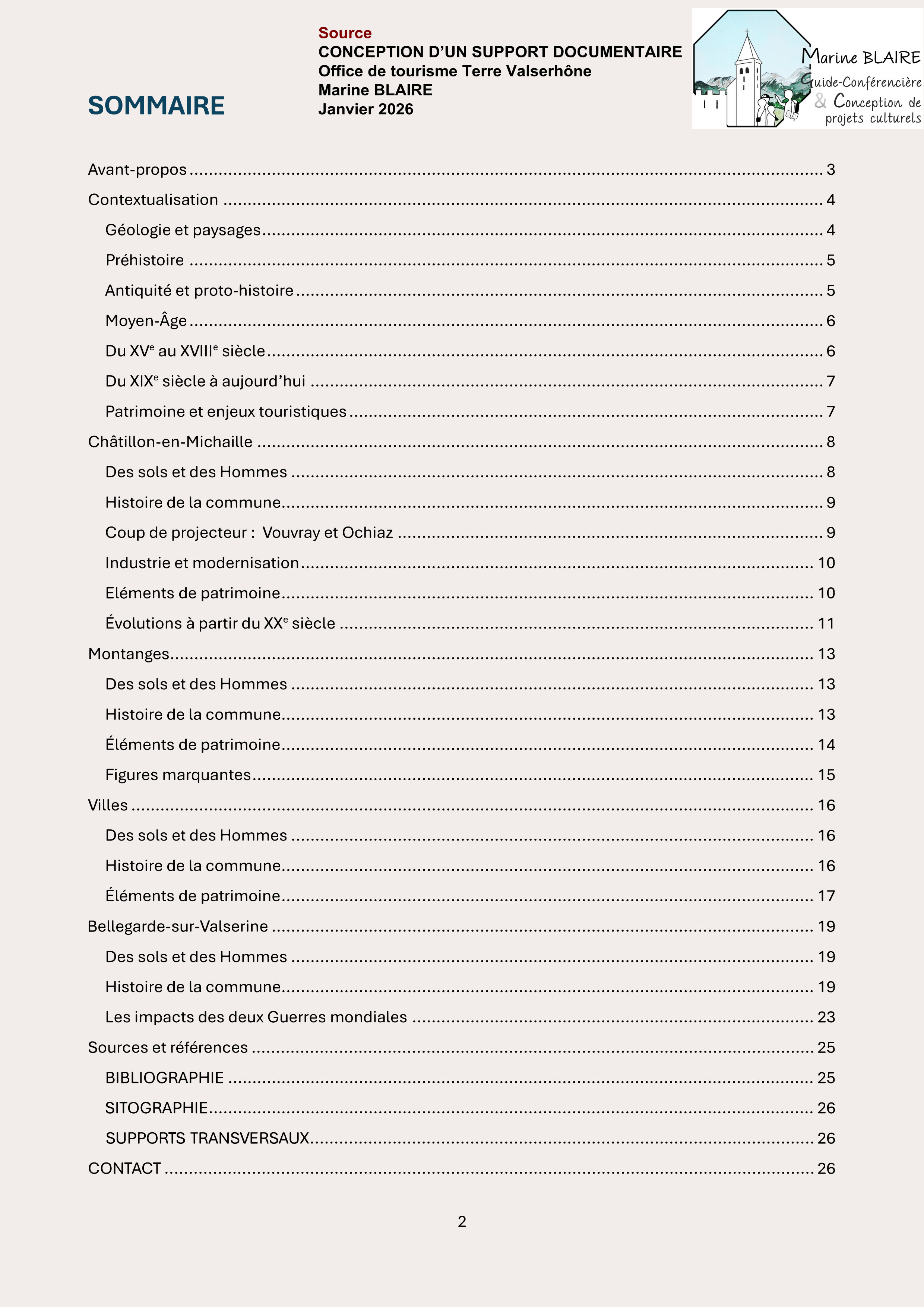 BLAIRE Marine visuel sommaire support terre valserhone